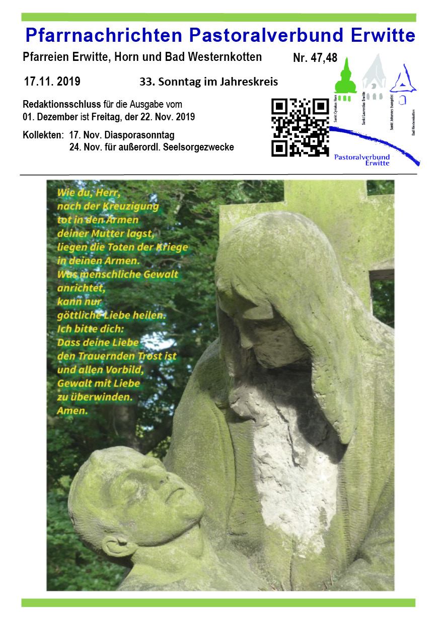 Pfarrnachrichten Nr. 47 / 48