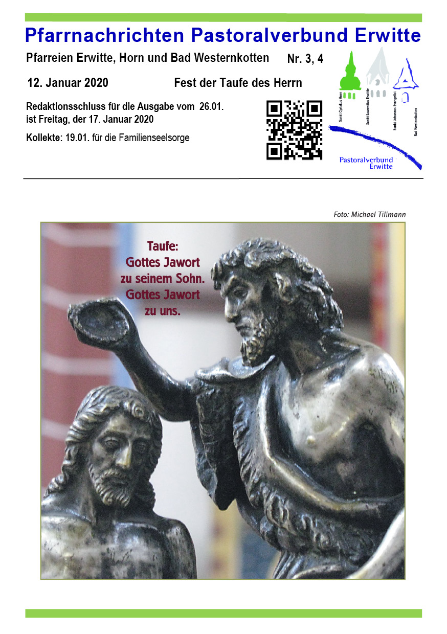 Pfarrnachrichten Nr. 1 / 2020