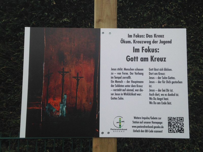 Wallkreuzweg nur virtuell