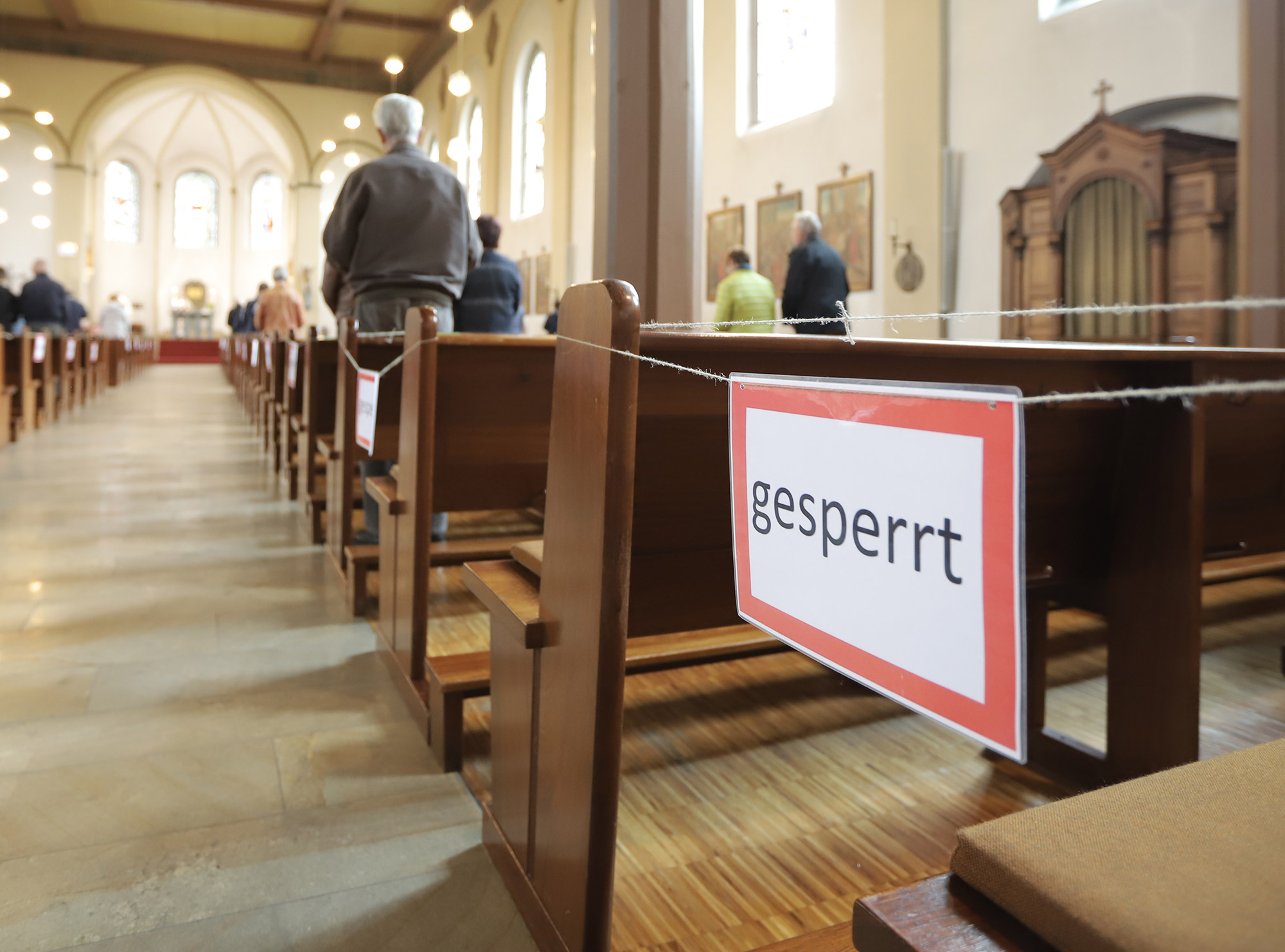 Registrierung von Gottesdienstbesuchern ab 30. Mai