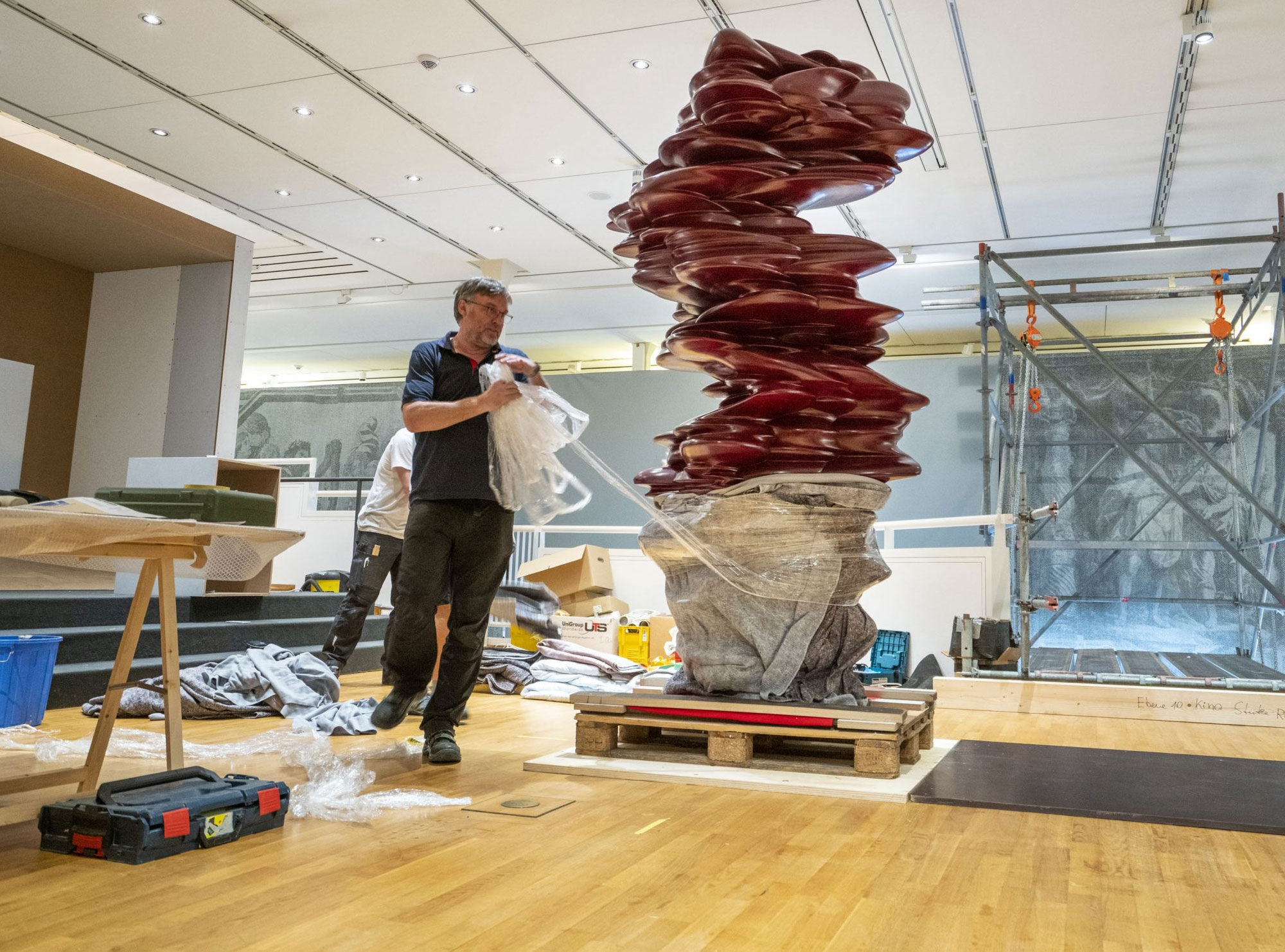 Erste großformatige Leihgabe zur Rubens-Schau eingetroffen