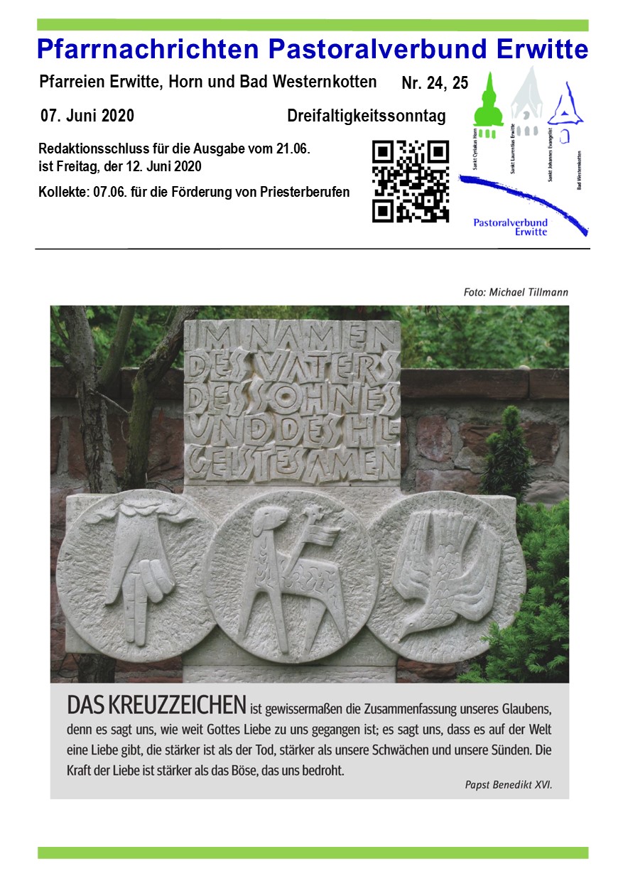Pfarrnachrichten Nr. 24/25-2020