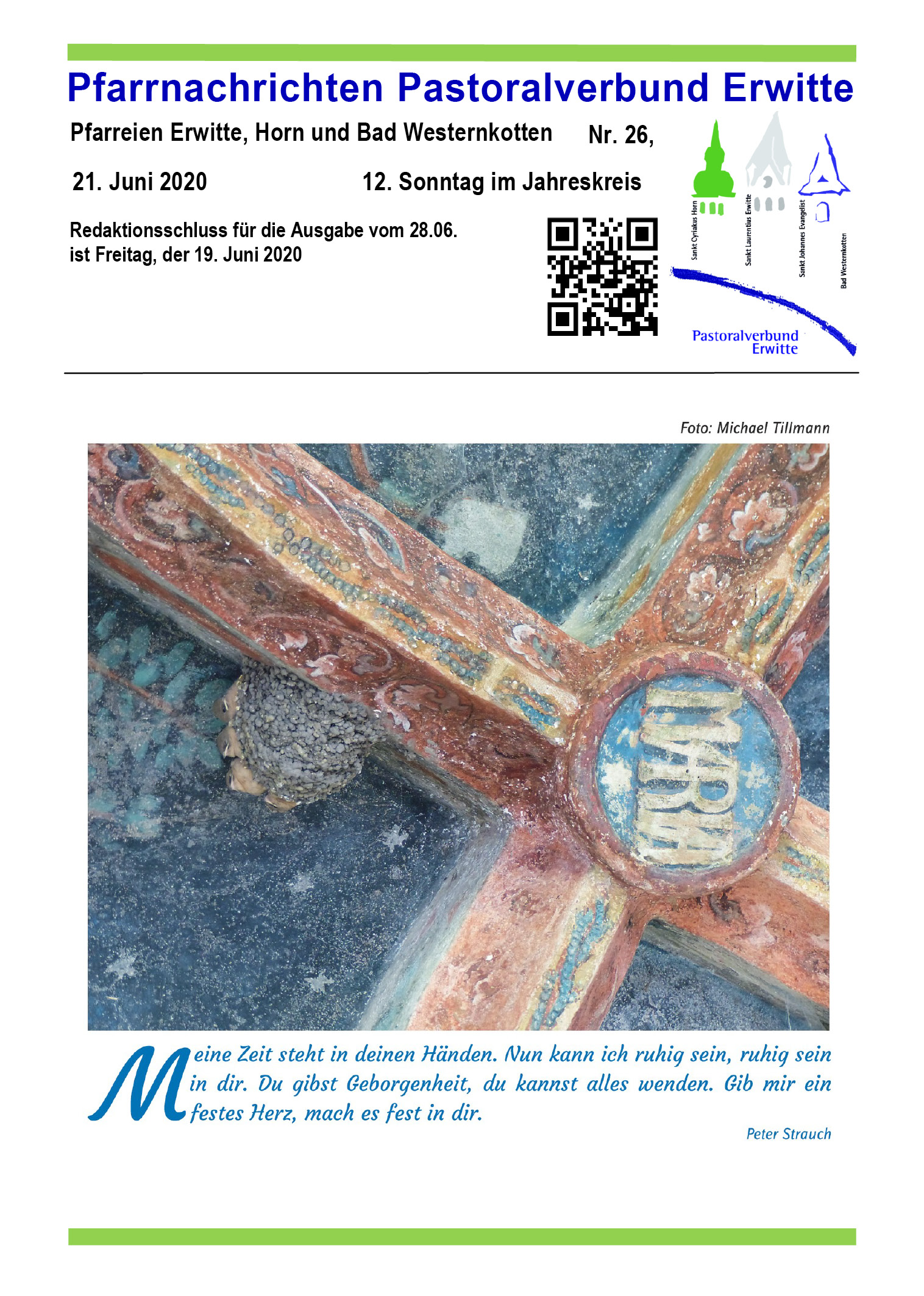 Pfarrnachrichten Nr. 26/27-2020