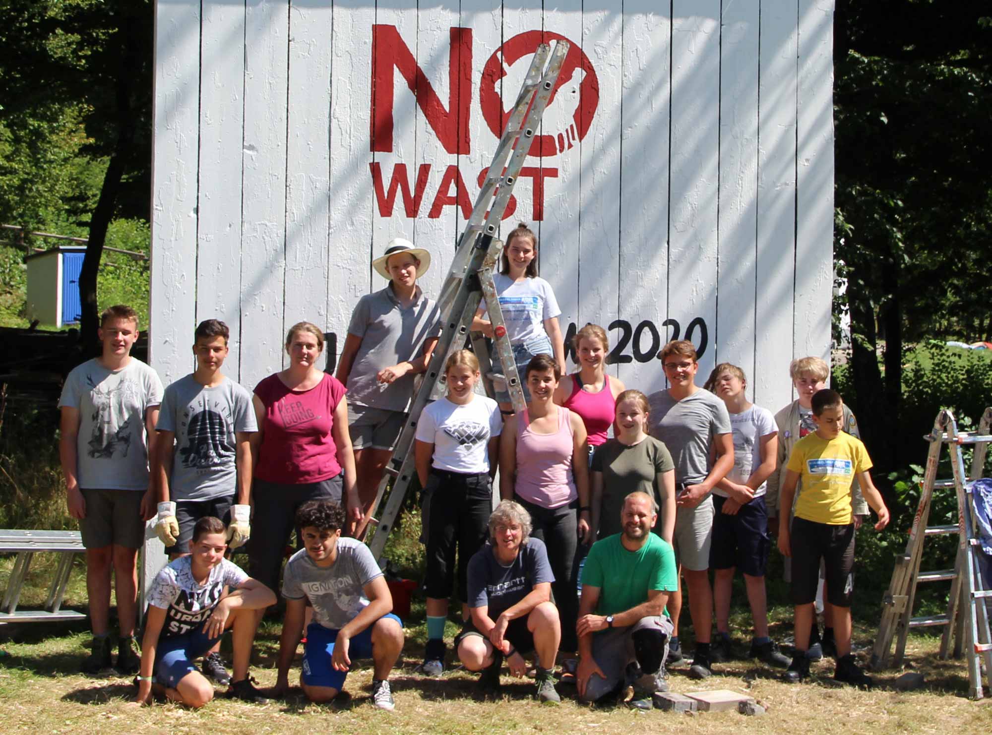 Inklusives Bau-Camp im Diözesanzentrum Rüthen