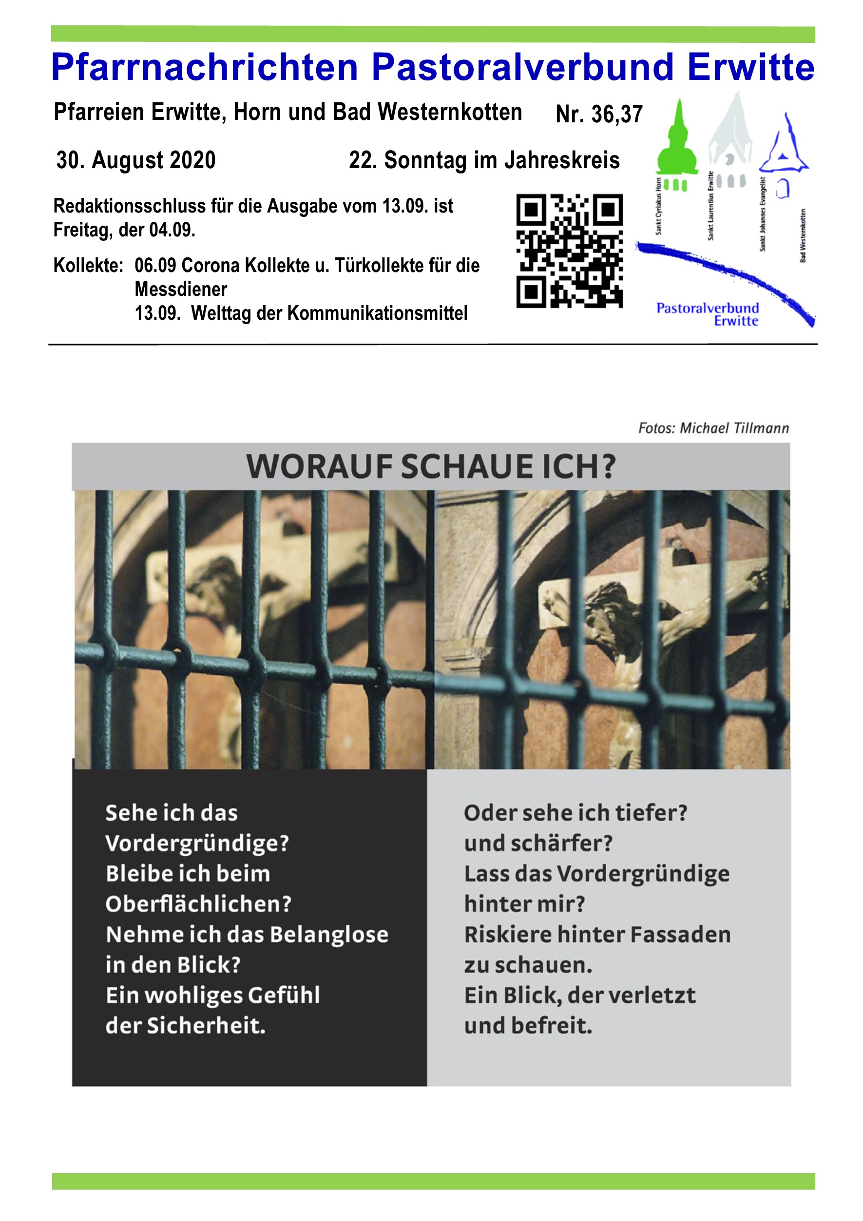 Pfarrnachrichten Nr. 36 – 37-2020