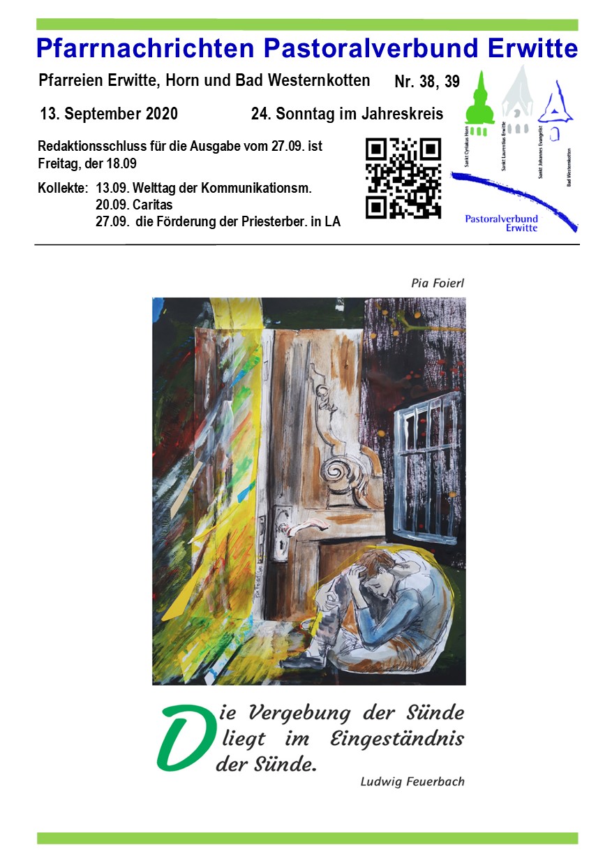 Pfarrnachrichten Nr. 38 – 39-2020