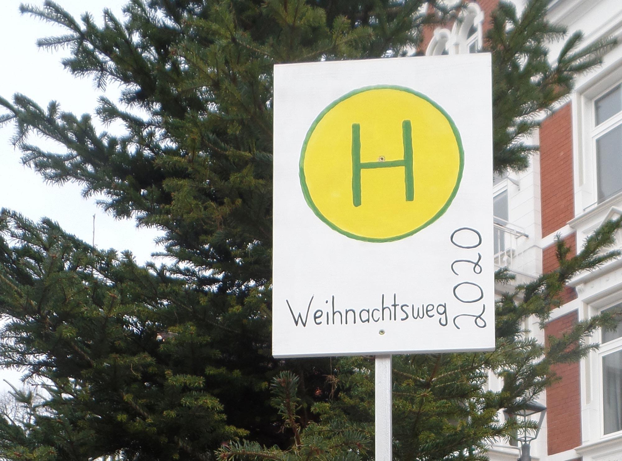 Weihnachtsweg durch Brakel