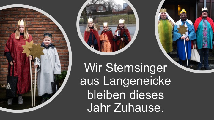 Sternsingeraktion 2021 Langeneicke