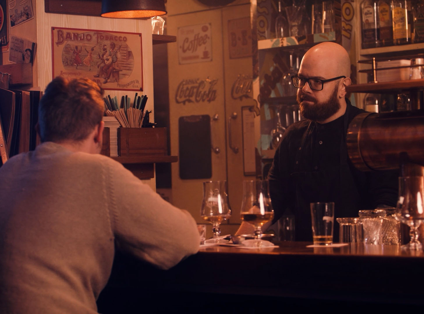 Wo der Barkeeper zum Beichtvater wird