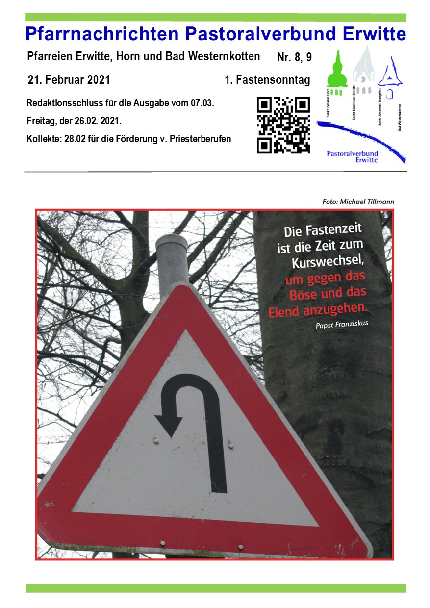 Pfarrnachrichten Nr. 8-9 – 2021