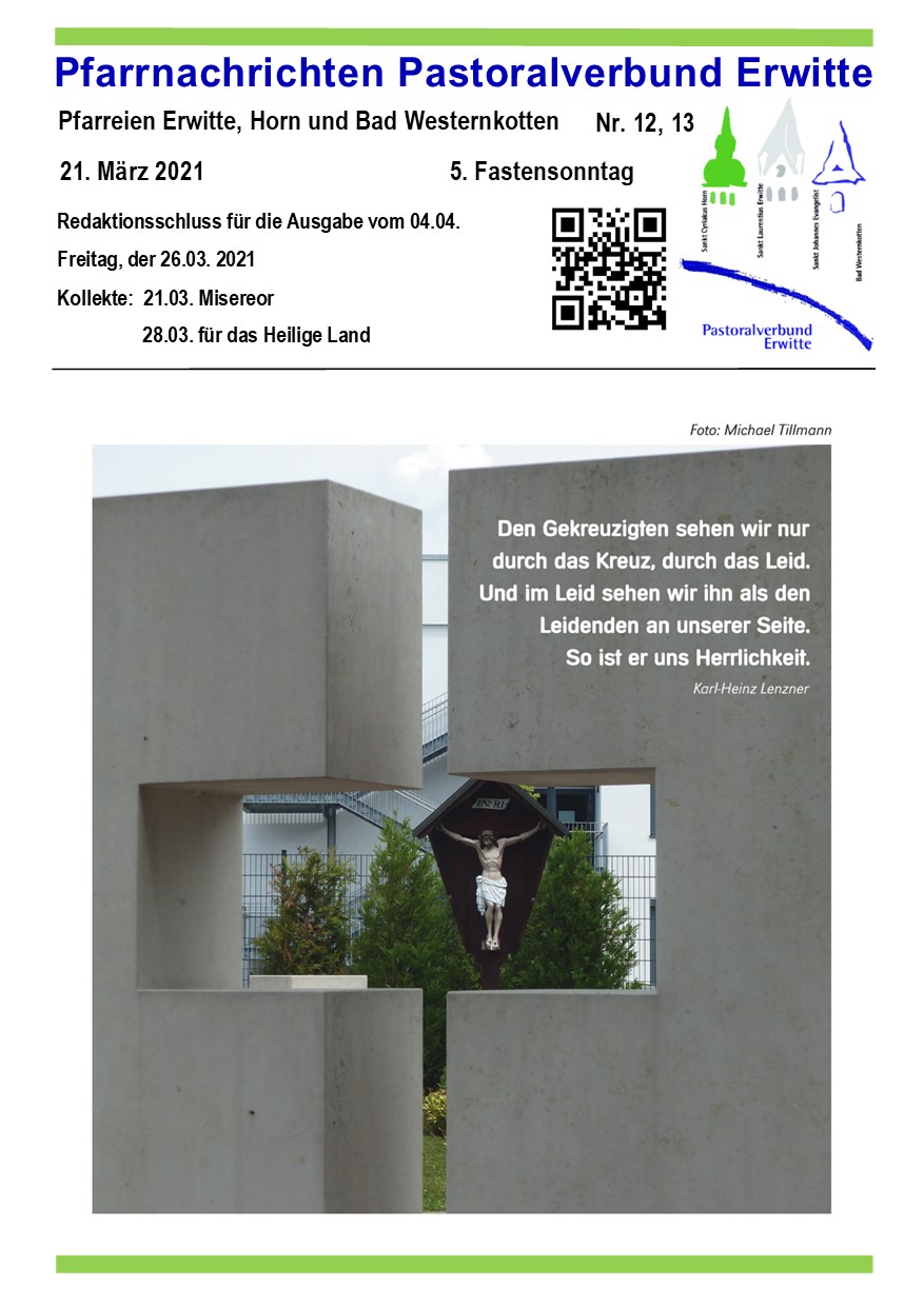 Pfarrnachrichten Nr. 12-13 – 2021
