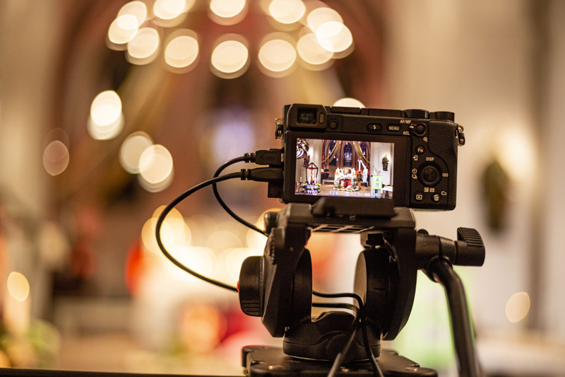 Live-Streams ab Palmsonntag