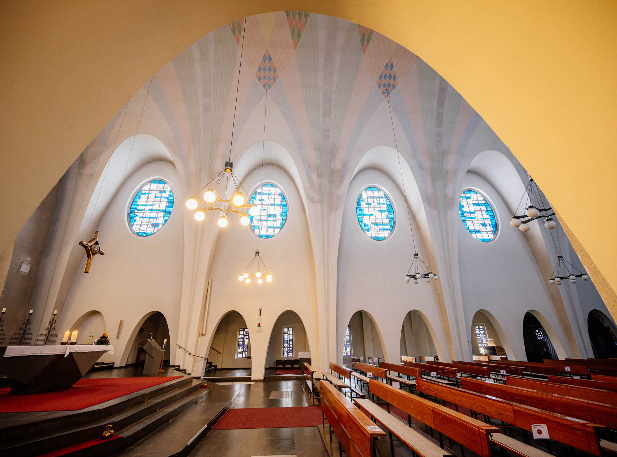 Die expressionistische Parabelkirche des Bergbaus