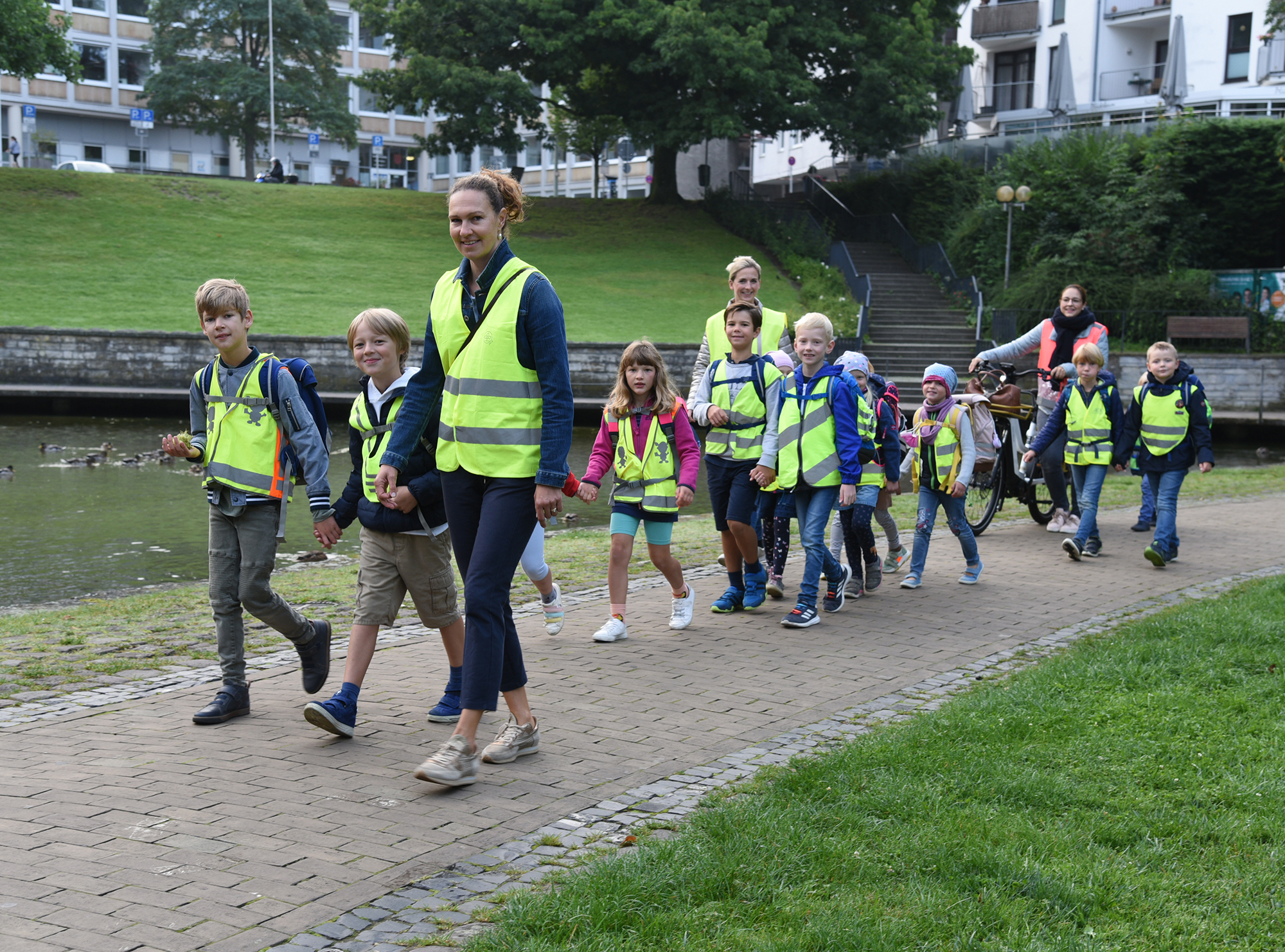 Gesund, sicher und umweltschonend zur Schule