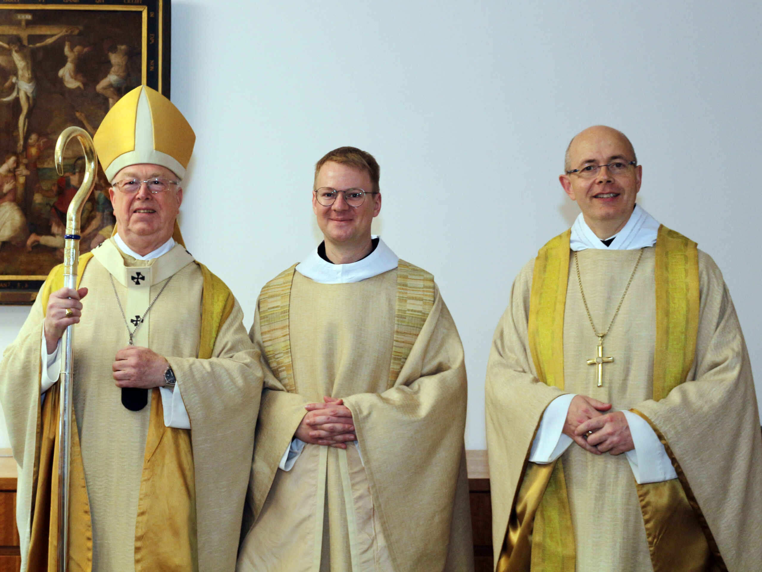 Feierliche Weihe in der Abteikirche Königsmünster