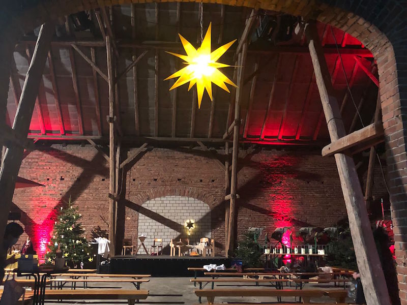 Stall-Weihnachten mit Pablo