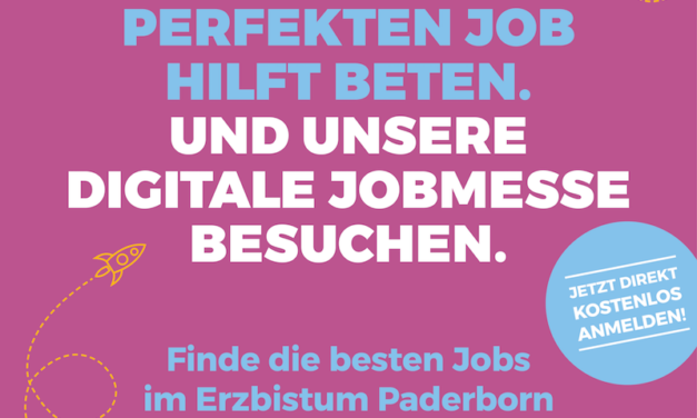 Digitale Jobmesse des Erzbistums Paderborn