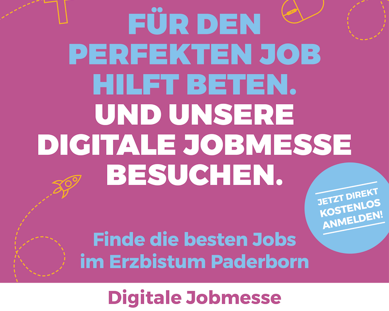 Digitale Jobmesse des Erzbistums Paderborn