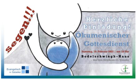 Ökumenischer Gottesdienst – Segen!!!