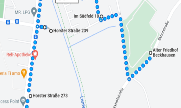 Karfreitag 15.4.22, 11:00 Uhr   Kreuzweg durch Beckhausen und Sutum