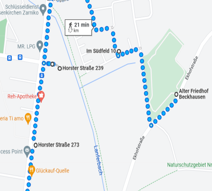 Karfreitag 15.4.22, 11:00 Uhr   Kreuzweg durch Beckhausen und Sutum