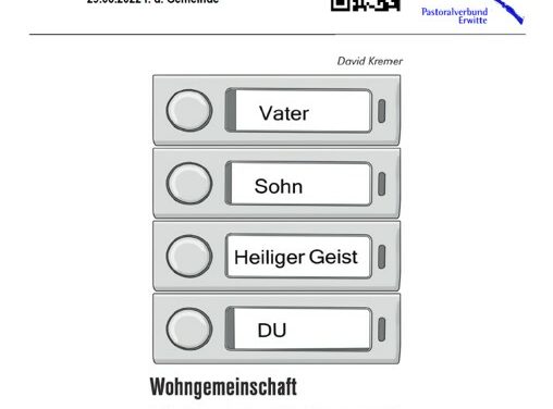 Pfarrnachrichten Nr. 21-22 – 2022