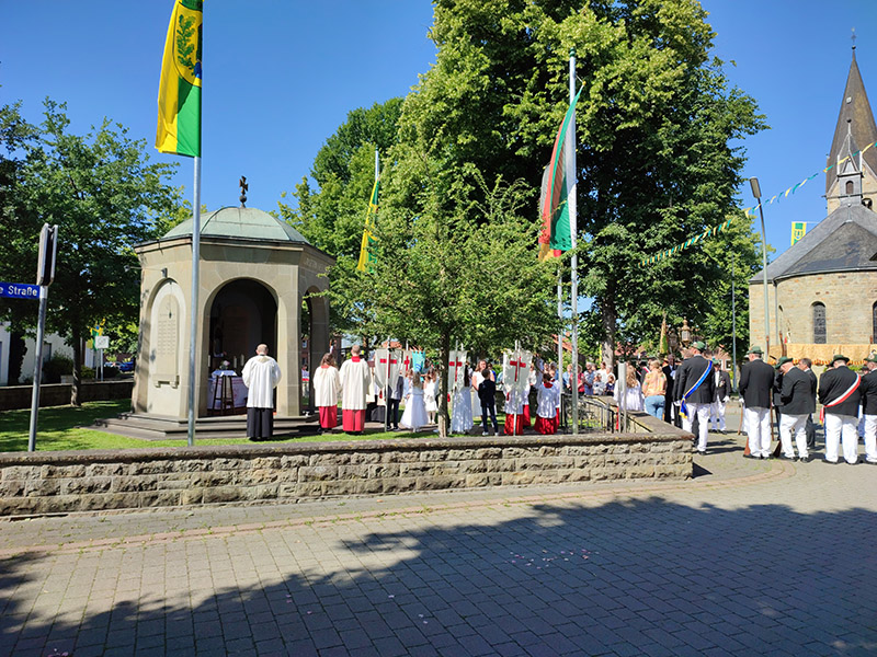 Impressionen von Fronleichnam im Geseker Land
