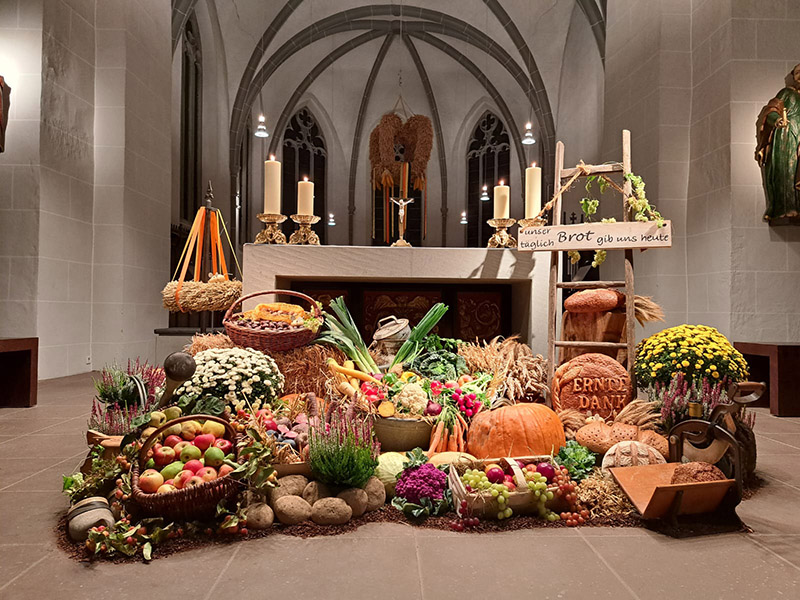Erntedank in der Stadtkirche