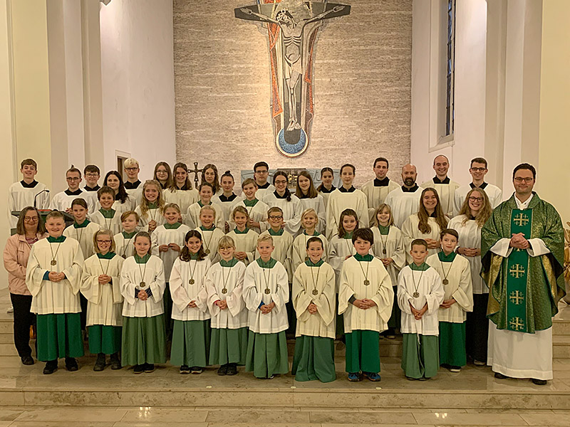 Pastoralverbund freut sich über 26 neue Messdiener