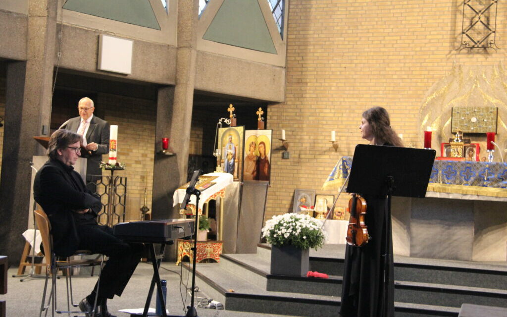 Musikalische Stunde in St. Clemens mit Teodora Erakovic und Wolfgang Wilger