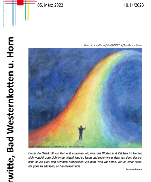 Pfarrnachrichten Nr. 10-11 – 2023