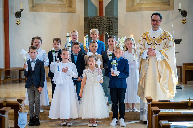 Erstkommunion in St. Barbara