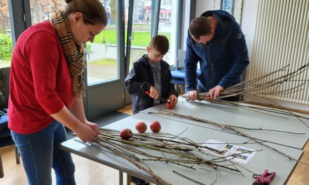 Palmsonntag mit den Kommunionkindern