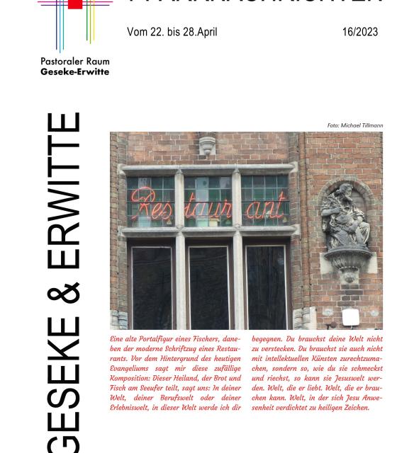 Pfarrnachrichten Nr. 13 – 2023