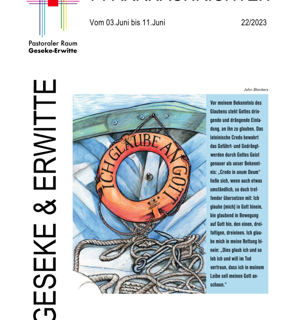 Pfarrnachrichten Nr. 22 – 2023