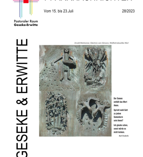 Pfarrnachrichten Nr. 28 – 2023