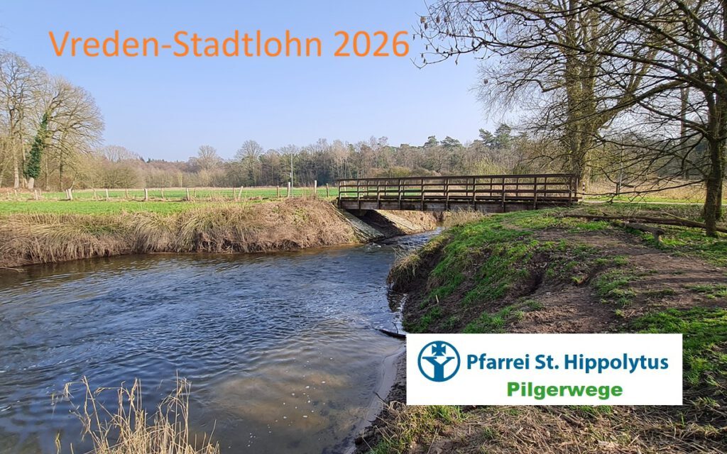 Pilgerweg 2026 – Pilgern in Vreden am 15.08.2026