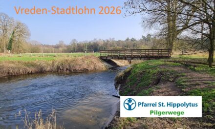 Pilgerweg 2026 – Pilgern in Vreden am 15.08.2026