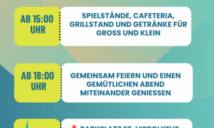 Gemeindefest St. Hippolytus 11.07.2026 ab 15:00 Uhr